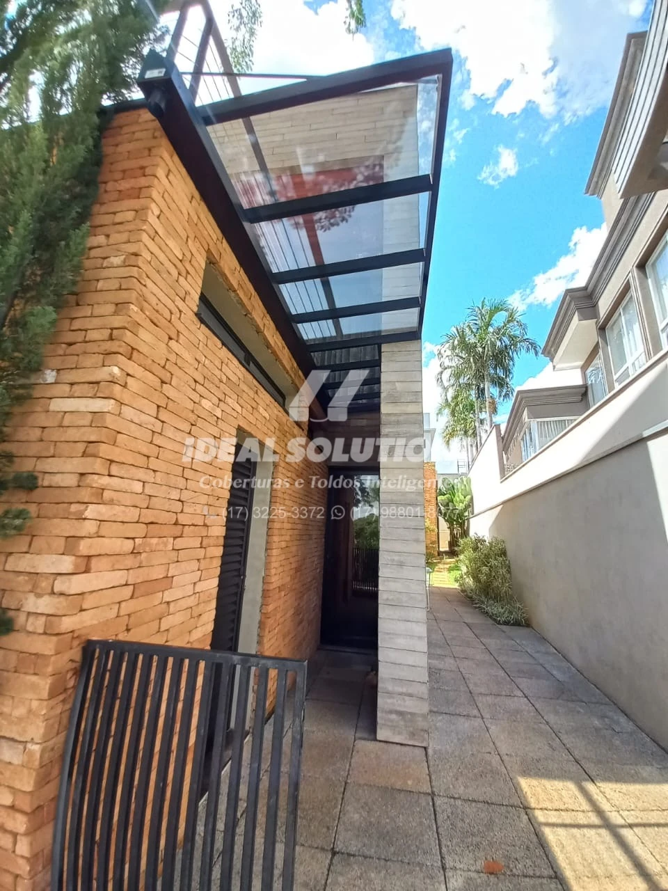 Toldo para pergolado com proteção uv