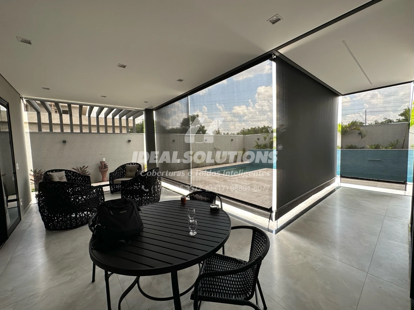 Toldo screen para sacadas