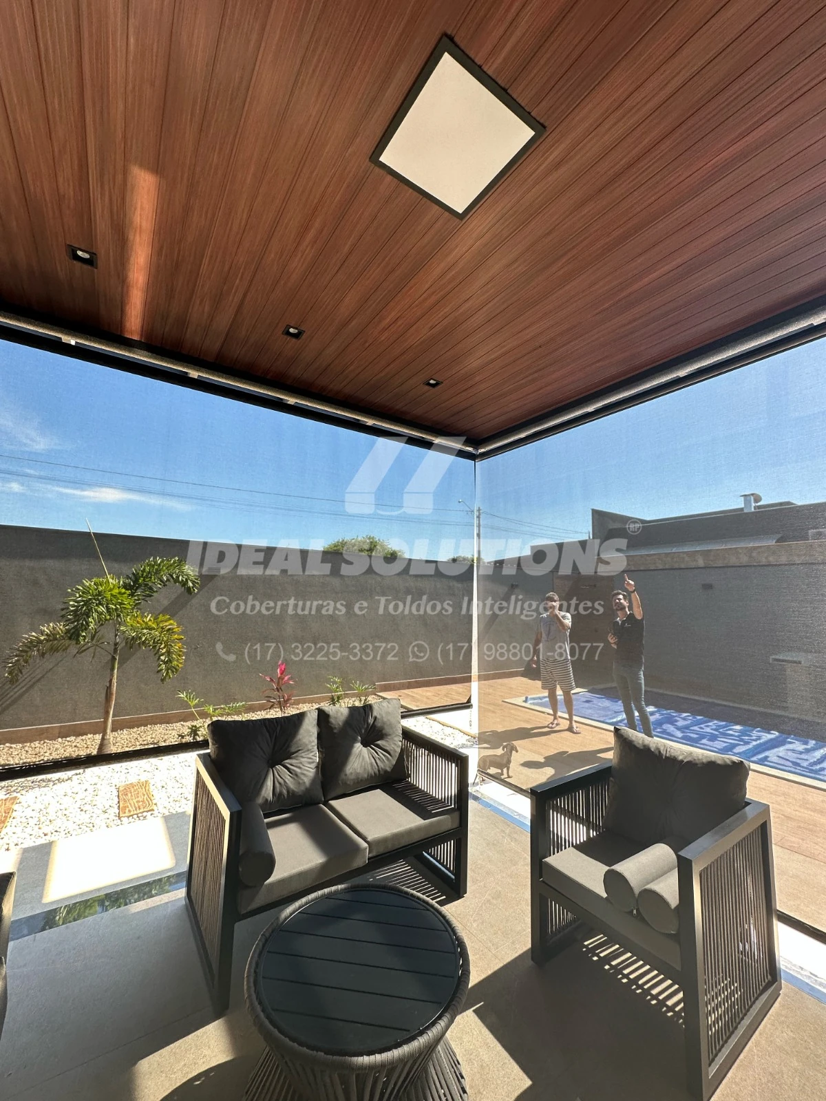 Toldo screen para varandas