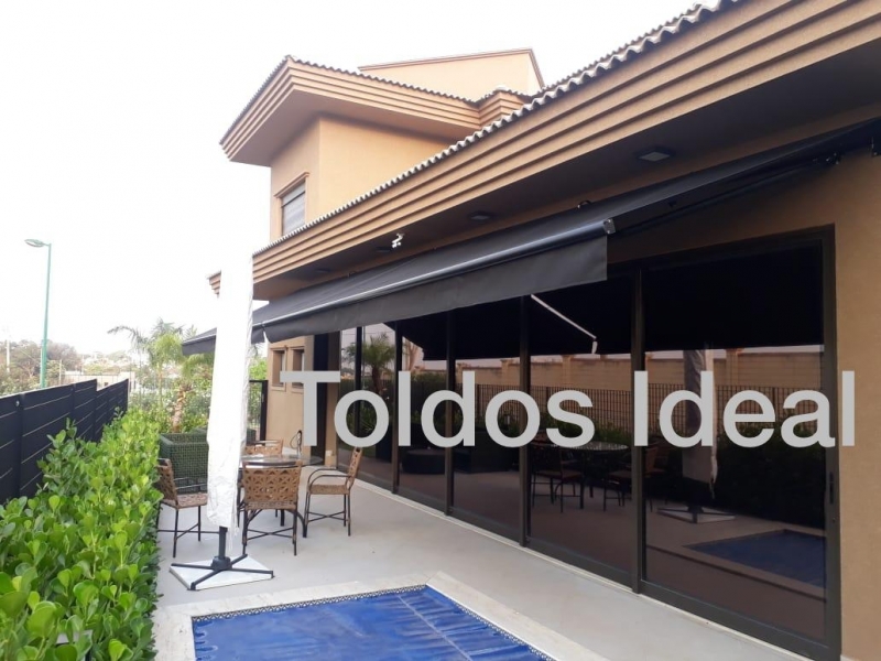 Comprar Toldo Articulado Automatizado Piracicaba - Toldo Braço Articulado