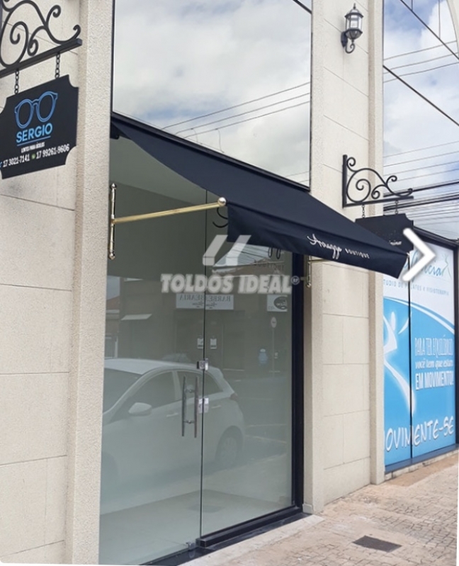 Orçamento de Toldo Fachada de Loja Brasília - Toldo para Lojas de Roupas