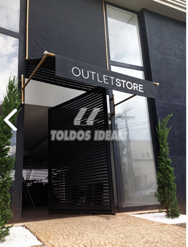 Orçamento de Toldo Retrátil Loja Uberaba - Toldo Retrátil para Loja