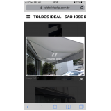 toldos de lona articulados Ourinhos