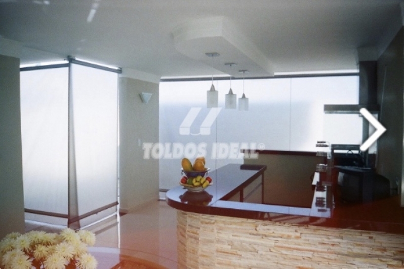 Toldo Cortina Horizontal para Comprar Campinas - Toldo Cortina Transparente